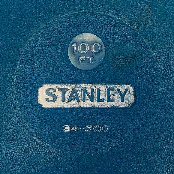 Vintage Stanley Steel Measuring Tape 100 Feet - Picture 6 of 6
